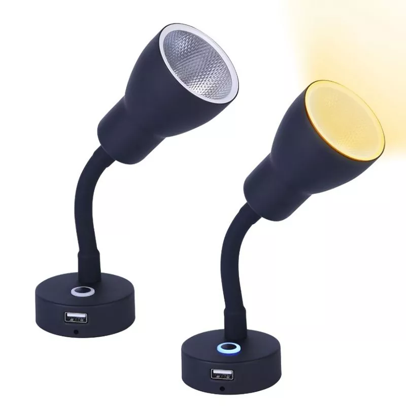 Luces LED USB para autocaravana, coche RV